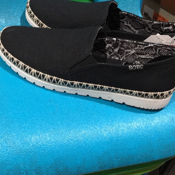 Bobs from skechers memory foam size 8.5 in  black - Picture 6 of 8